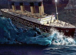 5D zum Selbermachen Diamantmalerei für Erwachsene, ikonische titanische Leinwand - Bild 1 von 6