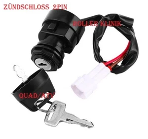 Quad Zündschloss 2 Schlüssel 2 Pin für Yamaha YFM Quad ATV - Bild 1 von 6