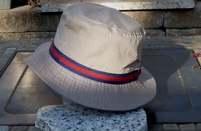 Sombrero cubo Dorfman Pacific para hombre bronceado británico - Marcador de pelota Masters gratis Foto 1 de 2