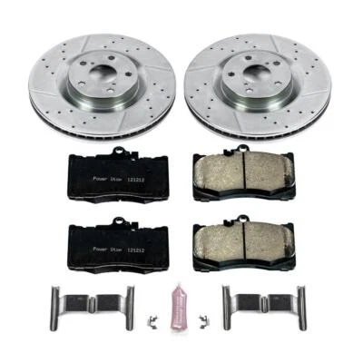Kit de frenos de disco PowerStop - Delantero - Se adapta a Lexus GS300 2018-2019, Lexus GS350 2013- Foto 1 de 4