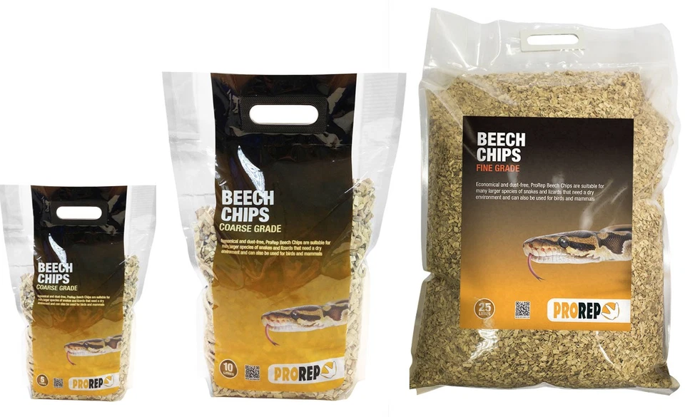 ProRep Beech Chips Coarse Reptile Snake Substrate Bedding