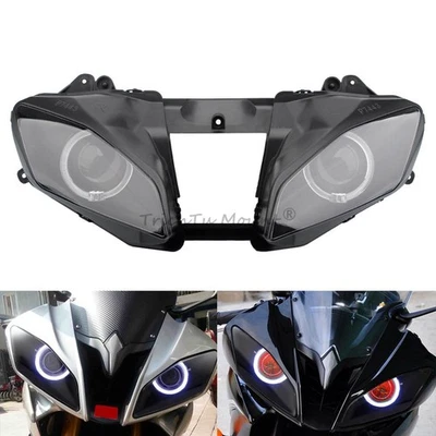 LED Headlight Headlamp For Yamaha YZF R6 YZFR6 2008 2009 2010 2011 2012 13-2016 - Изображение 1 из 4