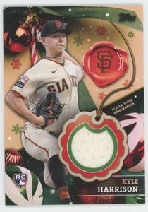 Reliquia navideña Topps 2024 Kyle Harrison radiocontrol Gigantes de San Francisco #RC-KH - Imagen 1 de 2