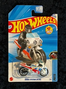 Hot Wheels - MOTO - Honda VFR750R (RC30) (White) - Picture 1 of 2