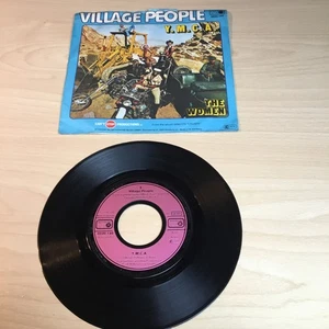 Village People - Y.M.C.A. The Woman - 1978 Single 7“ LP Platte YMCA In the Navy - Bild 1 von 1