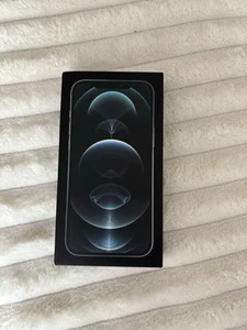 Genuine Apple iPhone 12 Pro Max Black Empty Replacement Box only - Zdjęcie 1 z 3