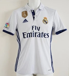 Real Madrid La Liga 2016-2017 Adidas Soccer Jersey #7 Home Kit Women's Size: XS - Picture 1 of 15