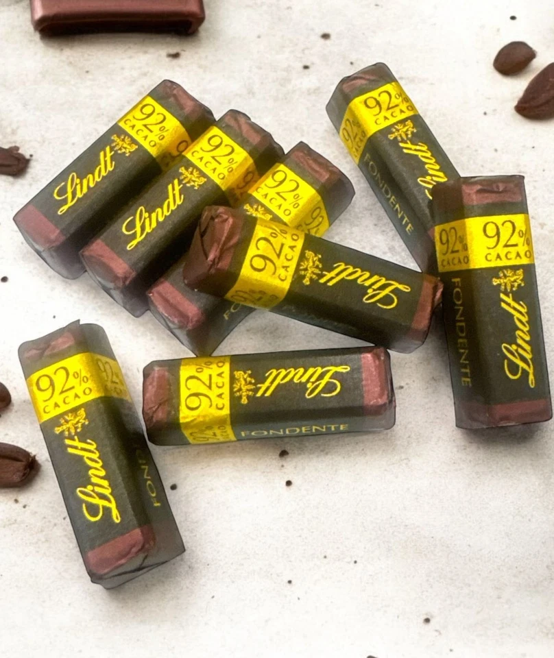 CIOCCOLATINI LINDT SFUSI LINGOTTINO FONDENTE 92% 300 GR