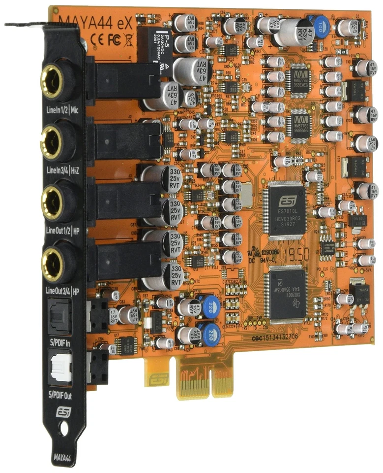 ESI MAYA44 eX [PCIe Audio Interface] - Image 1 of 1