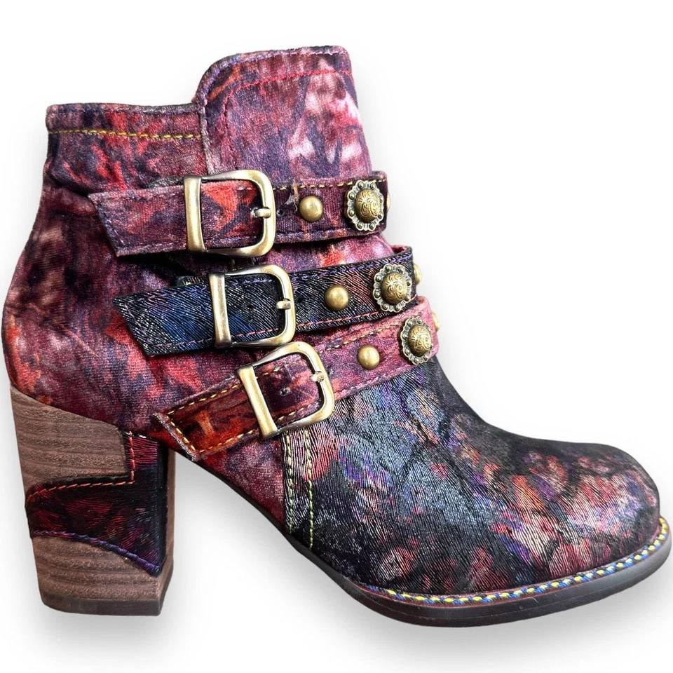 L'Artiste Laura Vita by Spring Step Nakisha Ankle Boots Size EU 35 | US 5.5 - Image 1 of 4