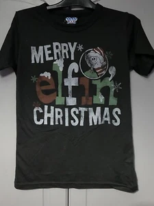 Junk Food Merry Elfin Christmas T-shirt Medium - Picture 1 of 6