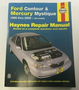 HAYNES 36006 FORD CONTOUR & MERCURY MYSTIQUE 1995-2000 REPAIR MANUAL - Bild 1 von 4