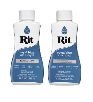 Economic 2 Pack - Rit All-Purpose Fabric Dye Liquid - CHOOSE COLORS - 2 x 8 oz - Image 1 of 4