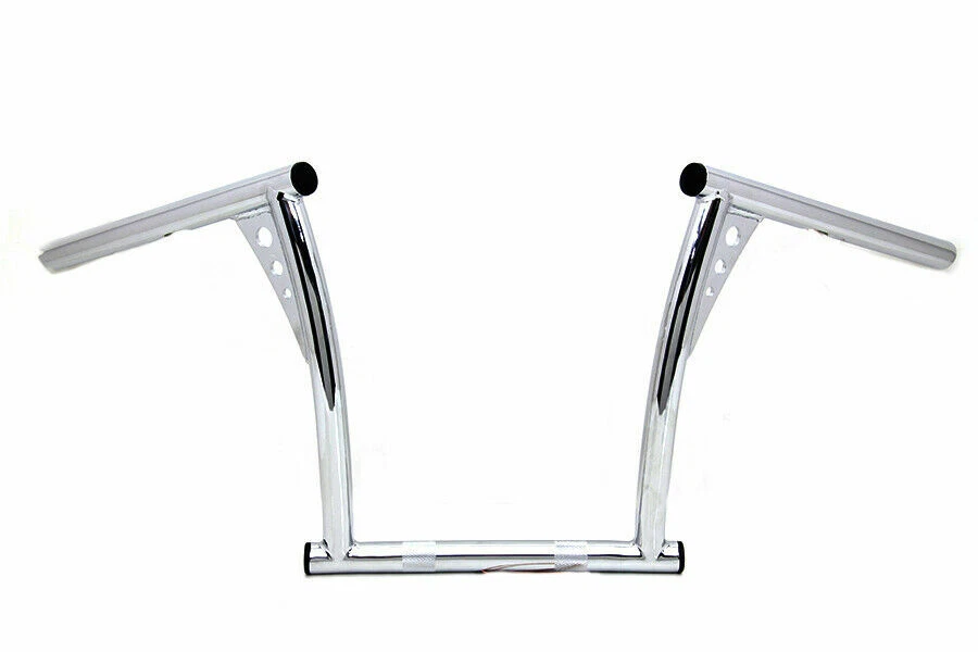 Manillar vintage de 12" sin hendiduras para Harley Davidson de V-Twin Foto 1 de 1