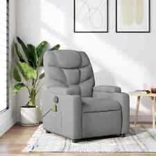 Massage Recliner Chair  Grey Fabric I3P3