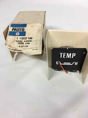 Новый из старых запасов ДАТЧИК ТЕМПЕРАТУРЫ MOPAR 1969 69 DODGE Polara Monaco 2927100 - Изображение 1 из 4