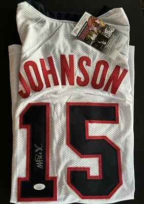 Magic Johnson Signed Team USA Basketball Jersey JSA Authenticated - Image 1 of 3