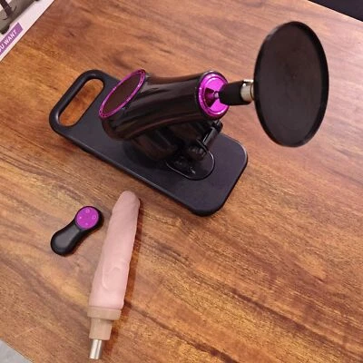 3XLR Automatic Sex Machine with Suction Cup Electric Sex Toys Women Masturbation - Image 1 of 4