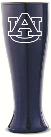 UNIVERSITY OF AUBURN GLACIER BEER PILSNER GLASS 16 OZ Cover