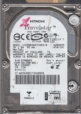 IC25N040ATCS04-0, PN 07N8665, MLC H32687, Hitachi 40GB IDE 2.5 Bsectr HDD