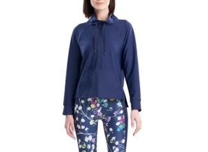 Top finto collo Josie Natori Solstizio Navy taglia M (manca coulisse) - Foto 1 di 2