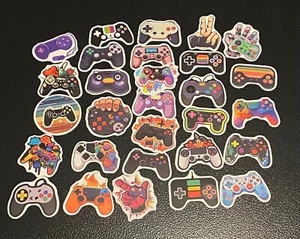 29 Count Stickers Video Game Controllers Luggage Laptop Car Vinyl Skateboard - Picture 1 of 1