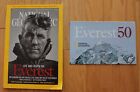 National Geographic May 2003 & Insert; Everest; Hillary; Sherpas; Mayflies; Maya