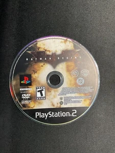 Batman Begins PS2 Tested Works Disc Only DISC HAS SCRATCHES - Picture 1 of 2