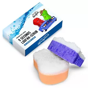 Exfoliating Loofah Body Scrubber, Bath Sponge for Men and Women’s SPA - Picture 1 of 7