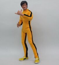 1: 6 Bruce Lee's Death Game Garage Kit Yellow One-Piece Sportswear Kung Fu Doll
