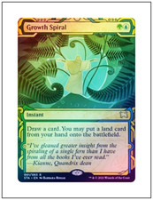 1x Foil Growth Spiral, Strixhaven Mystical Archives, MTG