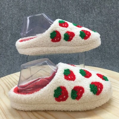 Zapatillas Kensie para mujer 8 de espuma viscoelástica mula planas fresa cómodas blancas sin cordones Foto 1 de 4