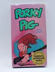 New Sealed VHS Porky Pig And Great Adventures (VHS, 1992) - Picture 1 of 8