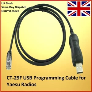 Yaesu CT-29F USB Programming Cable FT-1500M FT-1900R FT-1802M FT-2800 FT2900 - Picture 1 of 2