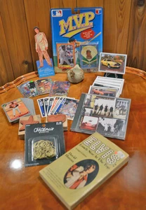 Junk Drawer - Elvis, Hooty CD, Muscle Car cards, Baseball Cards, More - Lot #1 - Picture 1 of 7