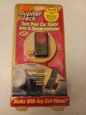 As Seen On TV Jupiter Jack "HAZ QUE TU TELÉFONO CELULAR MANOS LIBRES" Nuevo Precintado Foto 1 de 2