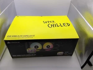 CORSAIR iCUE H100i ELITE CAPELLIX XT 2x120mm Liquid CPU Cooler - Photo 1/8