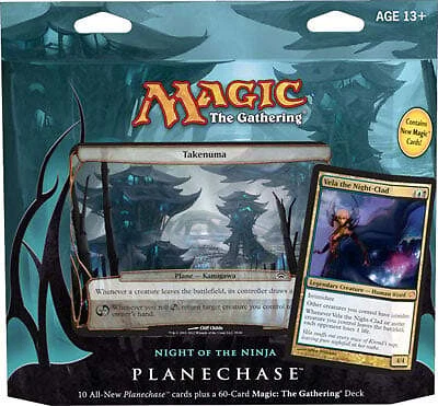 Planechase 2012 Deck Night of the Ninja (ENGLISH) SEALED NEW MAGIC MTG ABUGames - Image 1 of 1