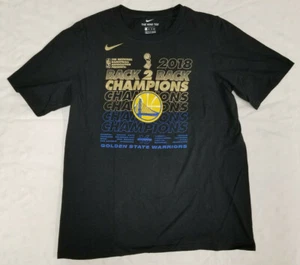 Golden State Warriors 2018 Back 2 Back NBA Champions camiseta juvenil talla XL Nike - Imagen 1 de 5
