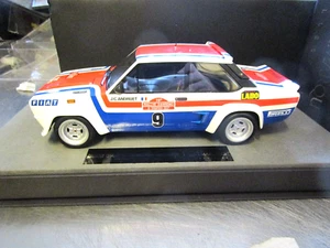 FIAT 131 Abarth Rallye Sanremo Vincitore Mondiali 1977 #9 Andruet Biche Top Marche 1:18 - Foto 1 di 6