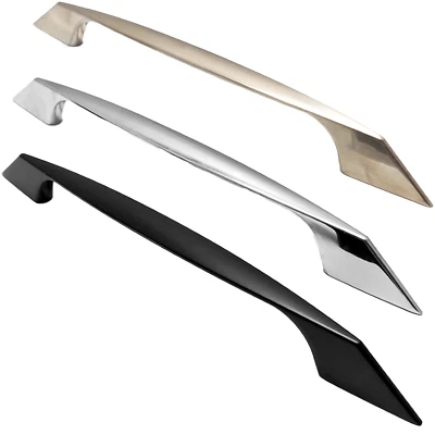 Kitchen Drawer Handles Modern Cupboard Pulls Chrome Decoranddecor - Image 1 of 4