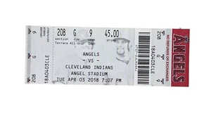 Shohei Ohtani First Career MLB Home Run Ticket  4/3/18 Angels - Picture 1 of 2