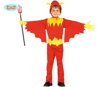 GUIRCA Costume vestito diavolo halloween carnevale bambino mod. 7860_