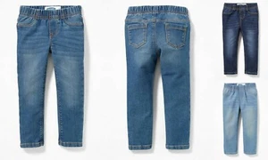 Pantaloni Jeggings Denim Old Navy Skinny Pull-On Jeggings Nuovi con etichette per bambine 3T 4T 5T - Foto 1 di 8