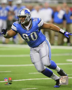 Ndamukong Suh Detroit Lions Foto Bild Druck #1077 - Bild 1 von 4