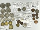 Mixed Lot of World Coins - 6 Countries -Australia, New Zealand, Fuji, New Guinea