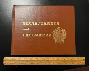 "Texas Missions and Landmarks" 1978 Institute of Texan Cultures Hardcover Signed - Picture 1 of 7