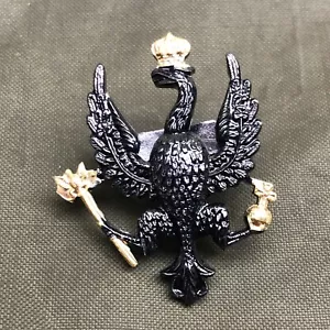 Original British Army Cap Badge - 14th/20th King's Hussars - Picture 1 of 6