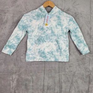 Kids Pullover Sweatshirt Hoodie Ocean Green Tie dye Cat & Jack Size XS - Picture 1 of 8