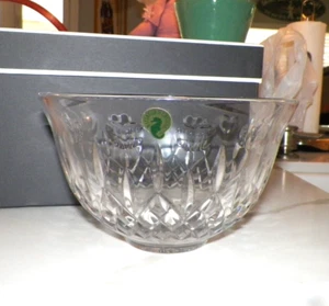 WATERFORD CRYSTAL I LOVE LISMORE 8" BOWL NIB 154198 - Picture 1 of 10